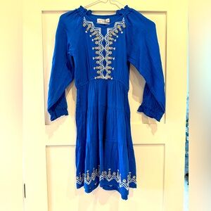 Zara kids blue dress